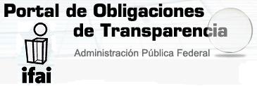 Portal de Obligaciones de Transparencia del Gobierno Federal